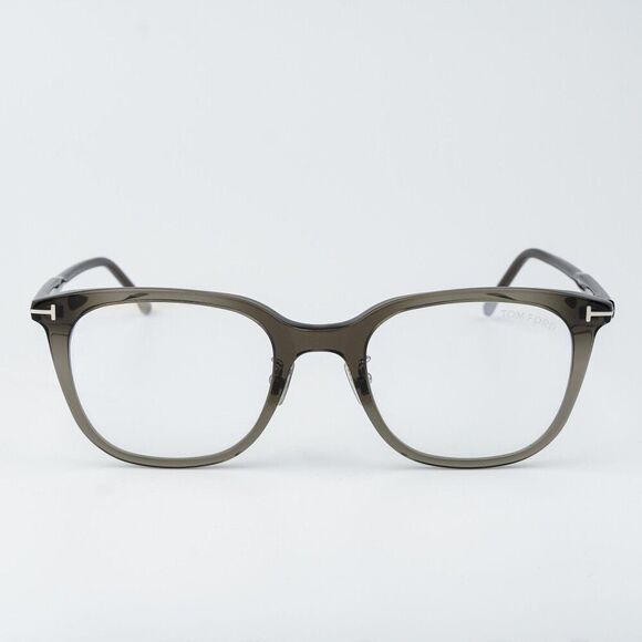 Tom Ford Women Eyeglasses Grey Blue Block Square FT5776-D-B/O 020 BRAND NEW main image 9